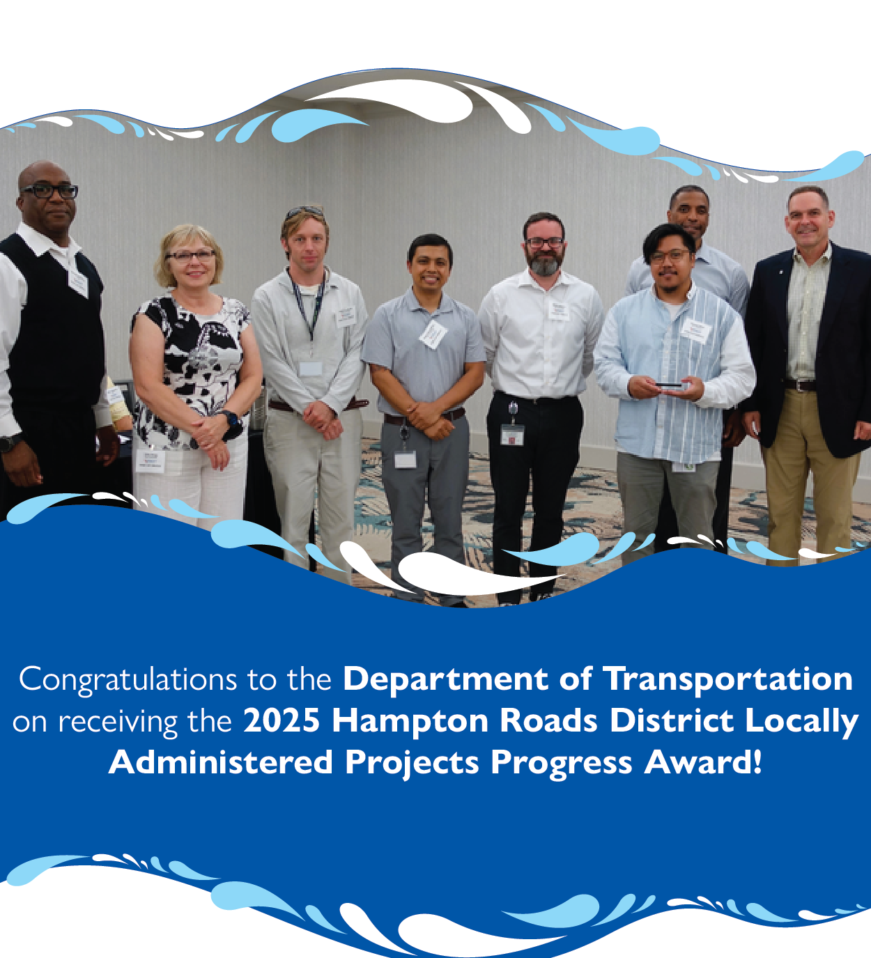 Department of Transportation Award Image Link