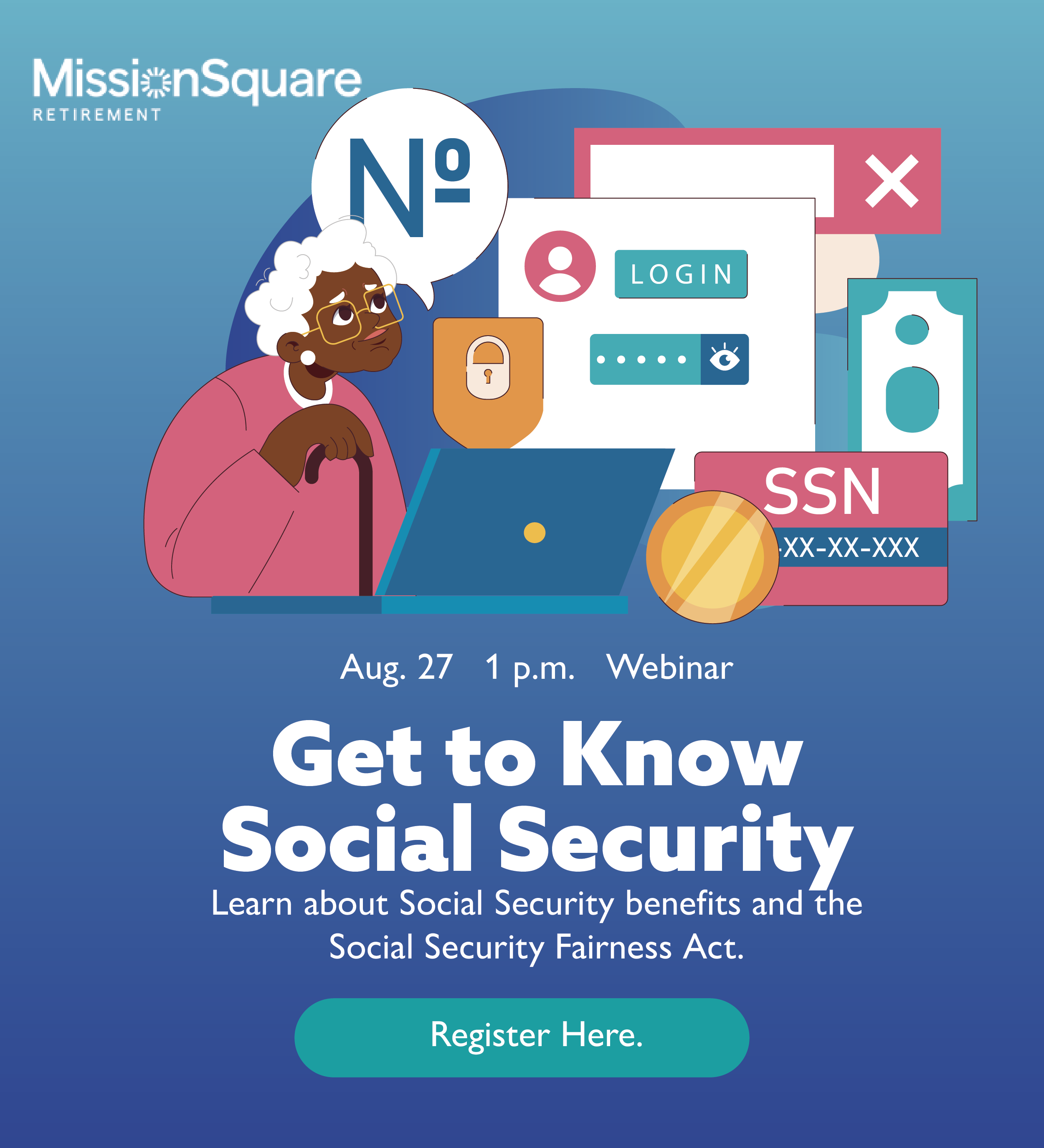 Social Security Informational Webinar Image Link
