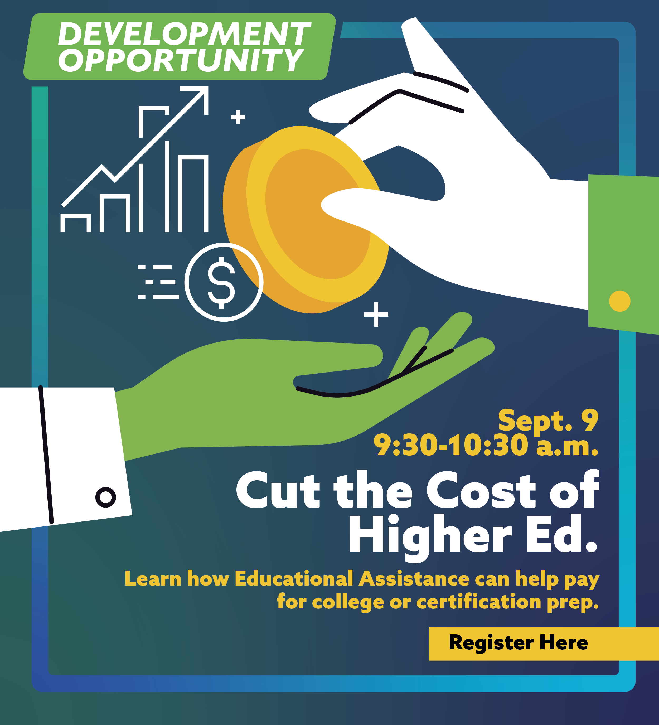 Employee Educational Assistance Training Registration Image Link