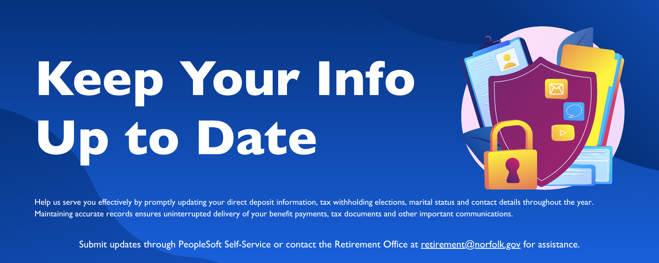 Keep Info Updated Web Banner 10.1.2025