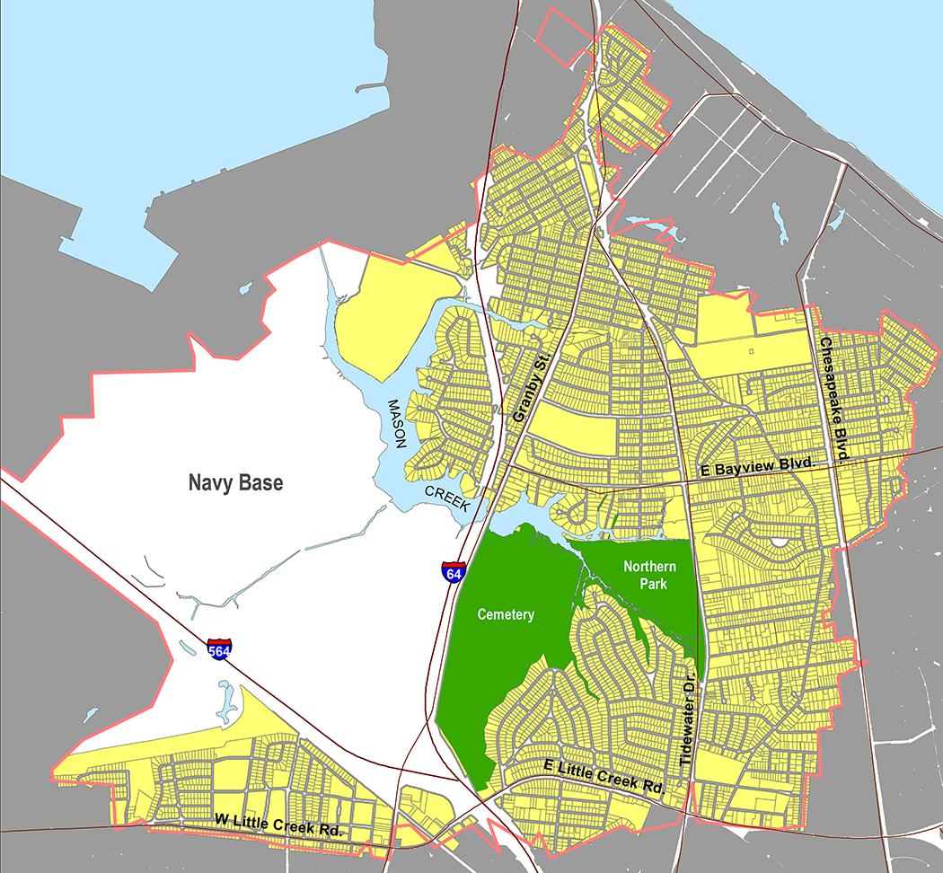 Mason Creek Watershed Map