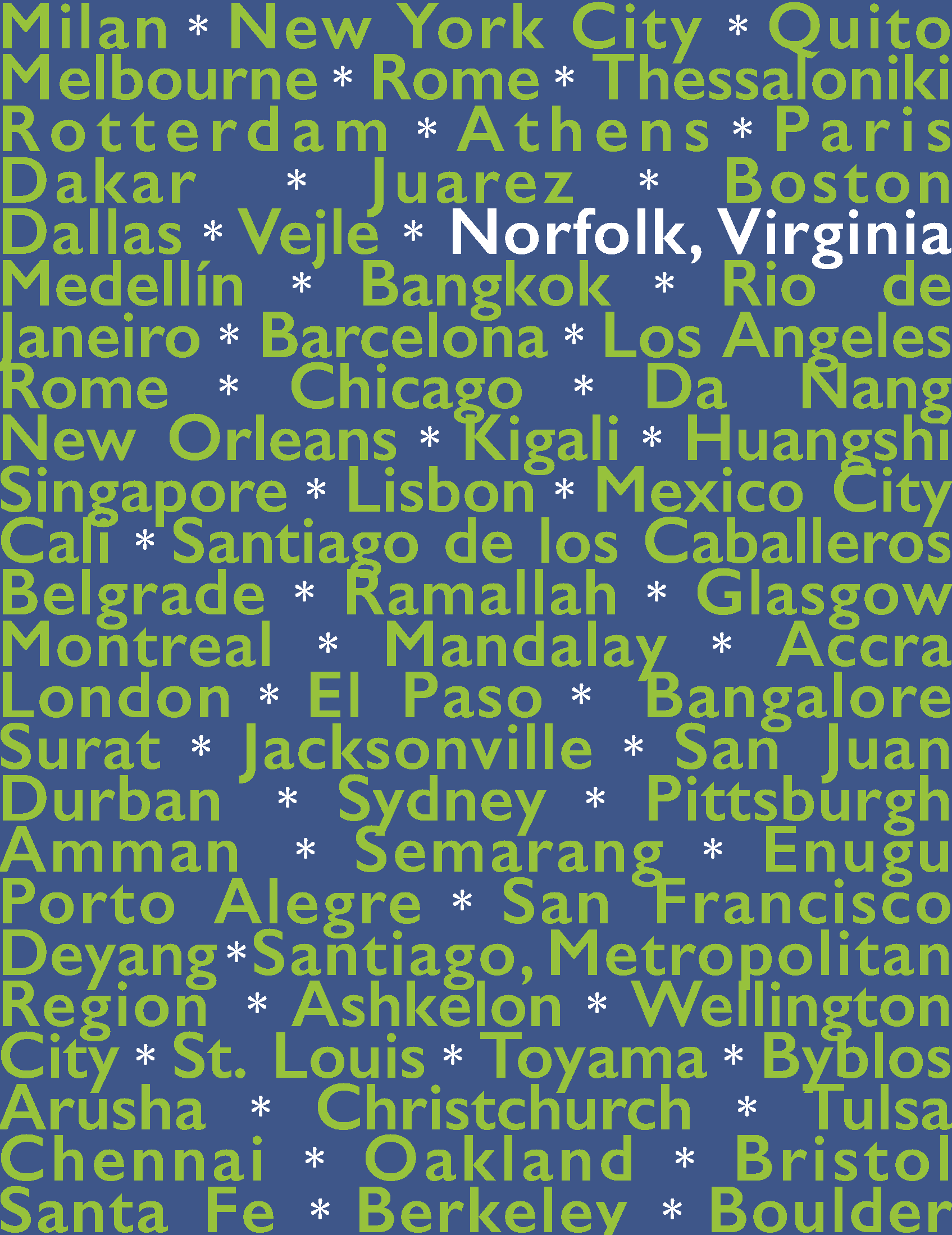 List of Cities Opens in new window