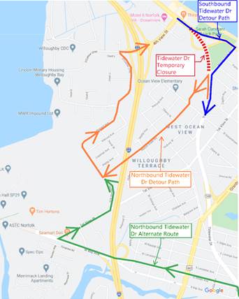 West Ocean View Avenue Flyover