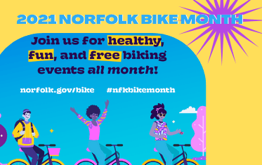 Celebrate Norfolk Bike Month Image Link