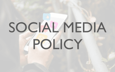 social media policy image link 
