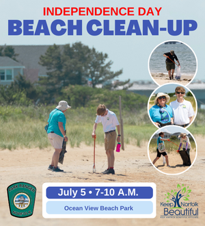 Independence Day Beach Clean Up July 2024