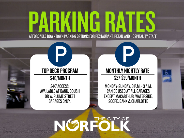 Parking Rates Gray Insert