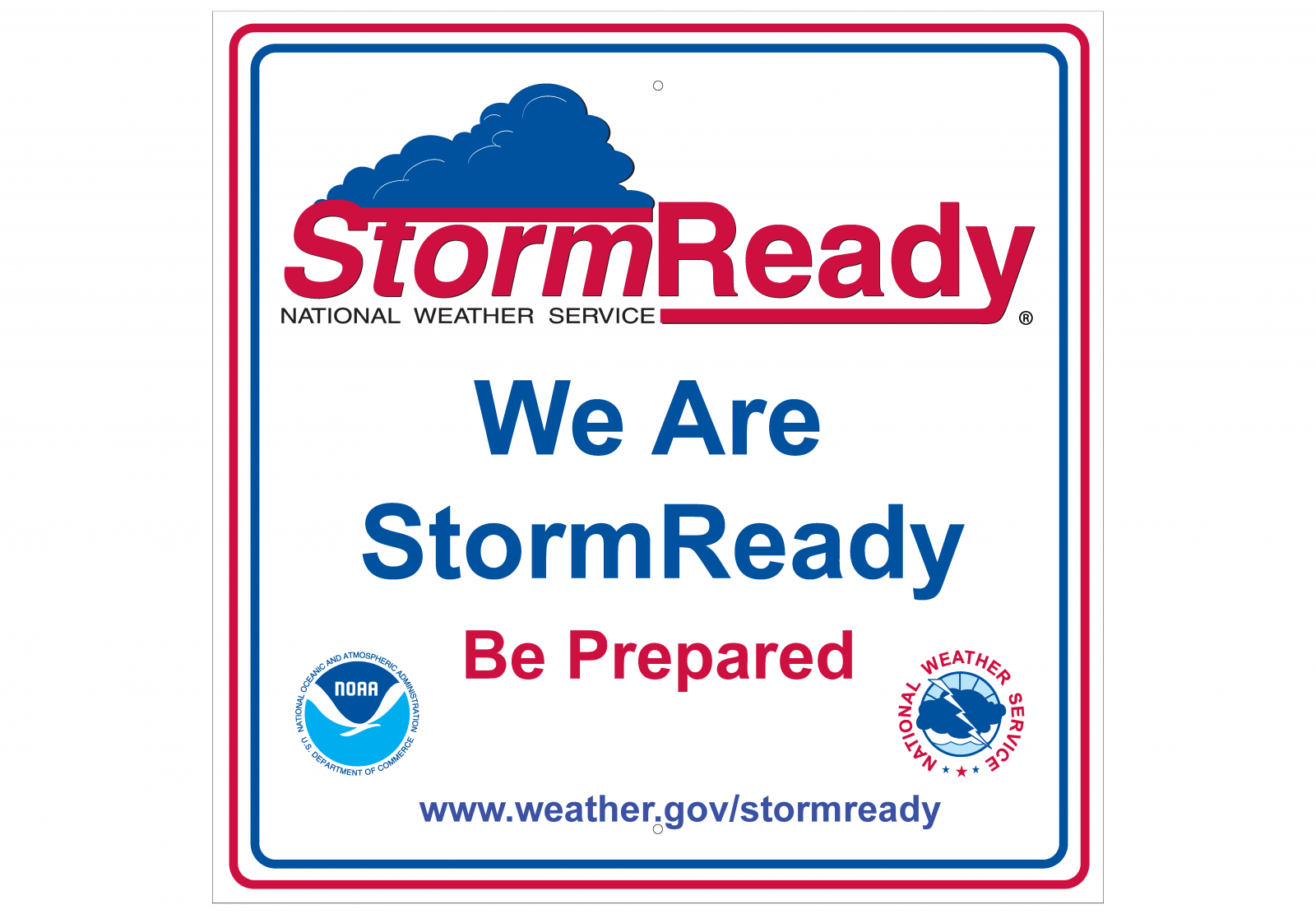 StormReady Sign