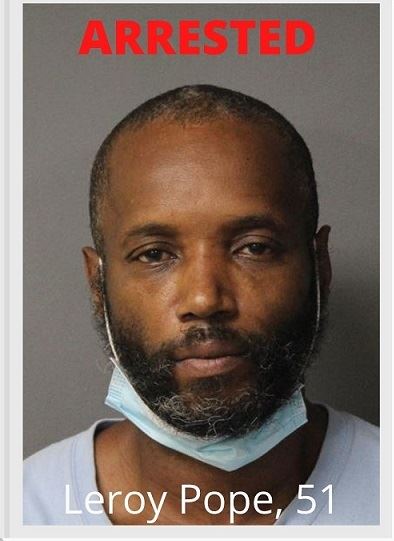 ARRESTED Leroy Pope - release photo