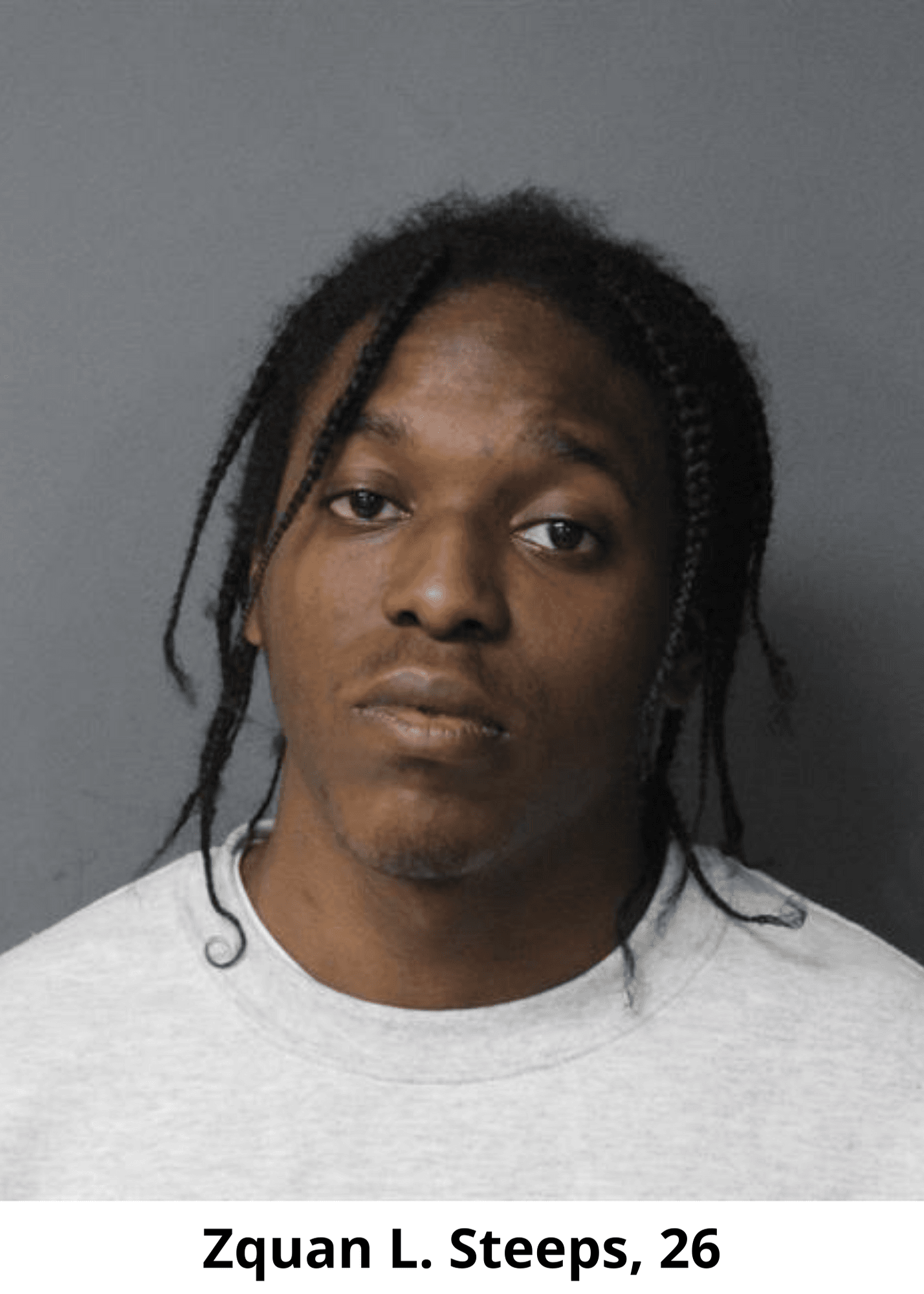 Booking Photo - Zquan L. Steeps