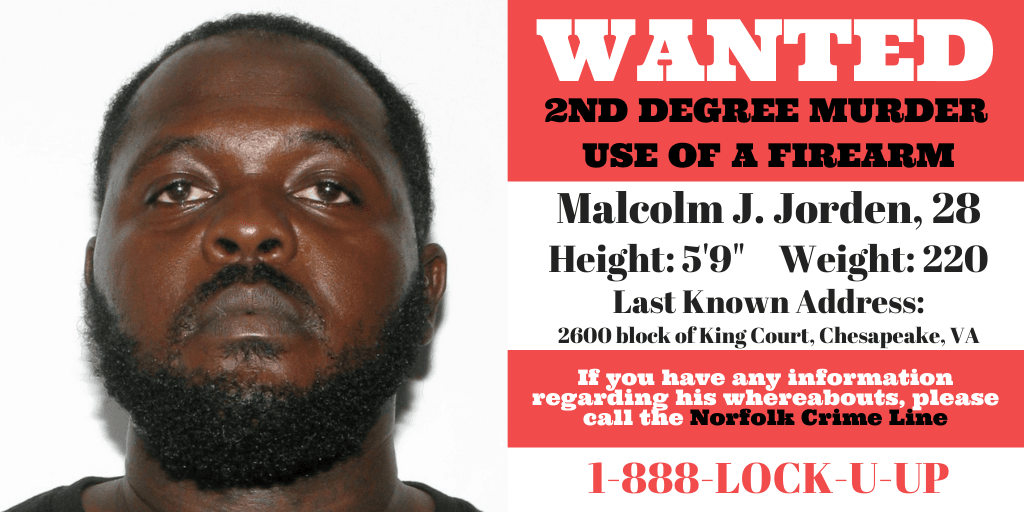 Wanted Photo - Malcolm Jorden