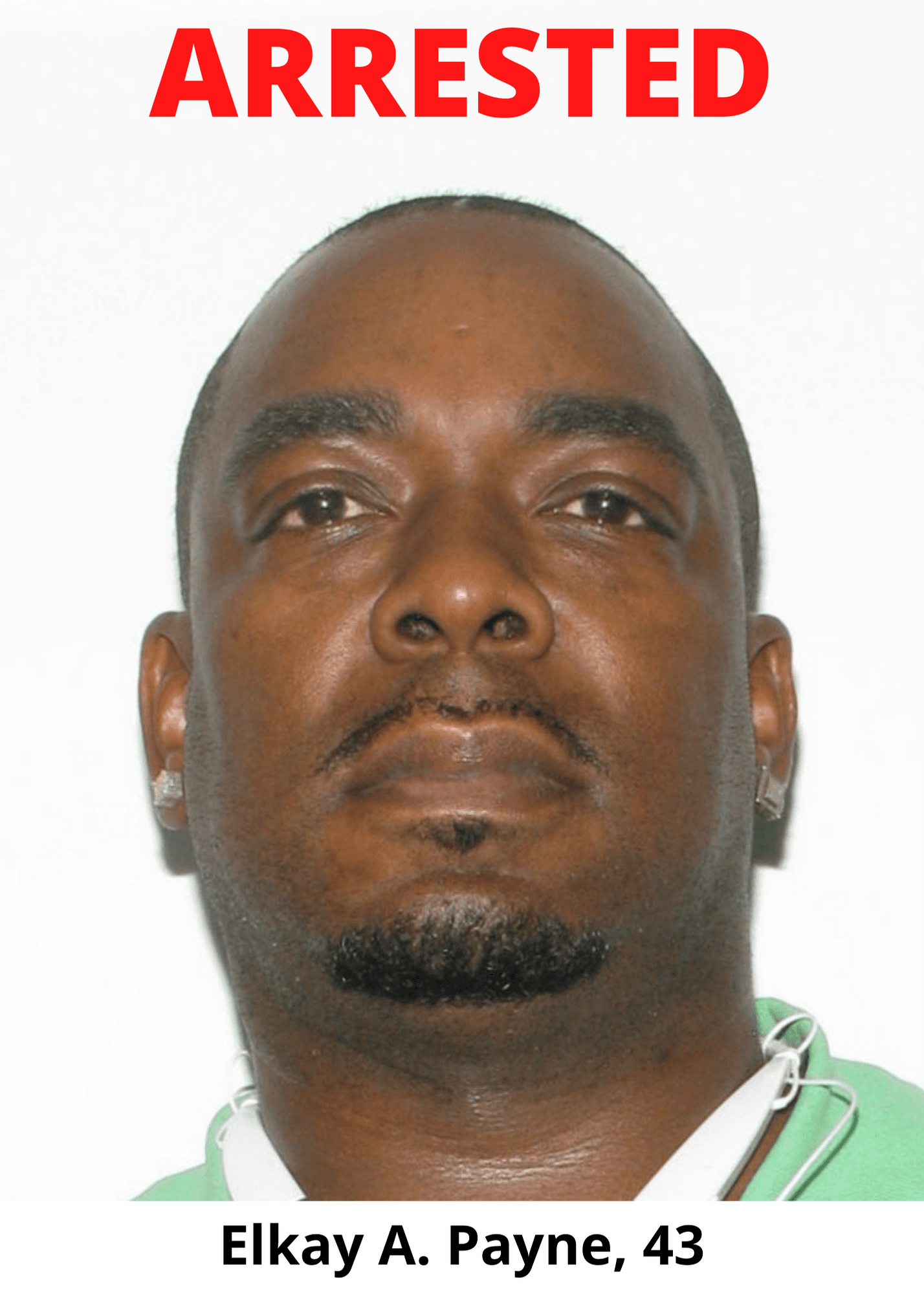 Arrest Photo - Elkay Payne