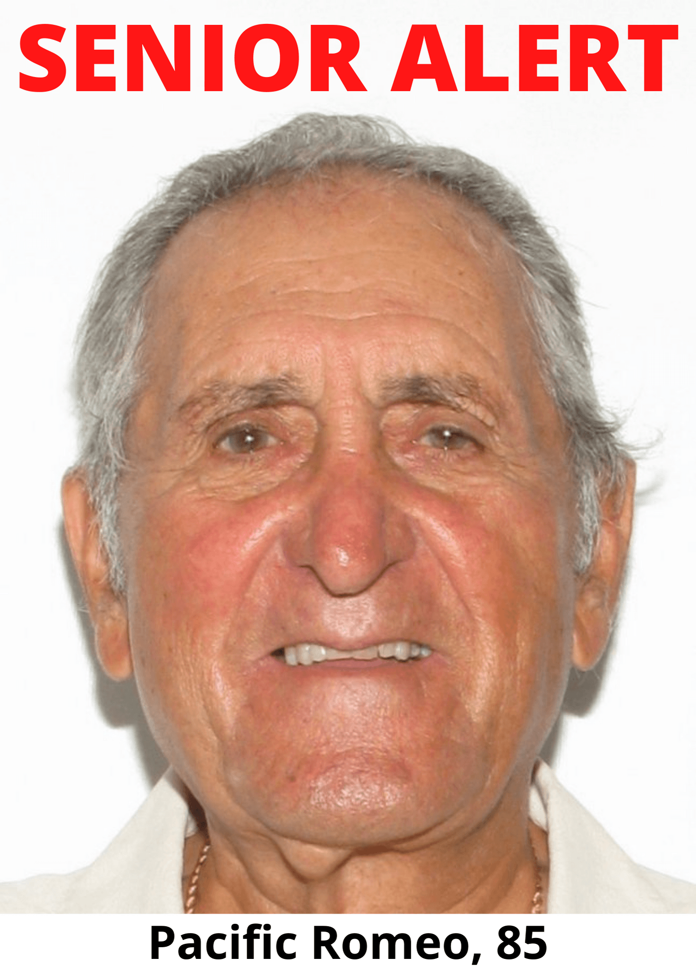 Senior Alert - Pacific Romeo