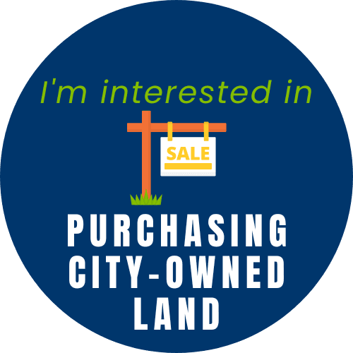 I'm interested in purchasing city-owned land