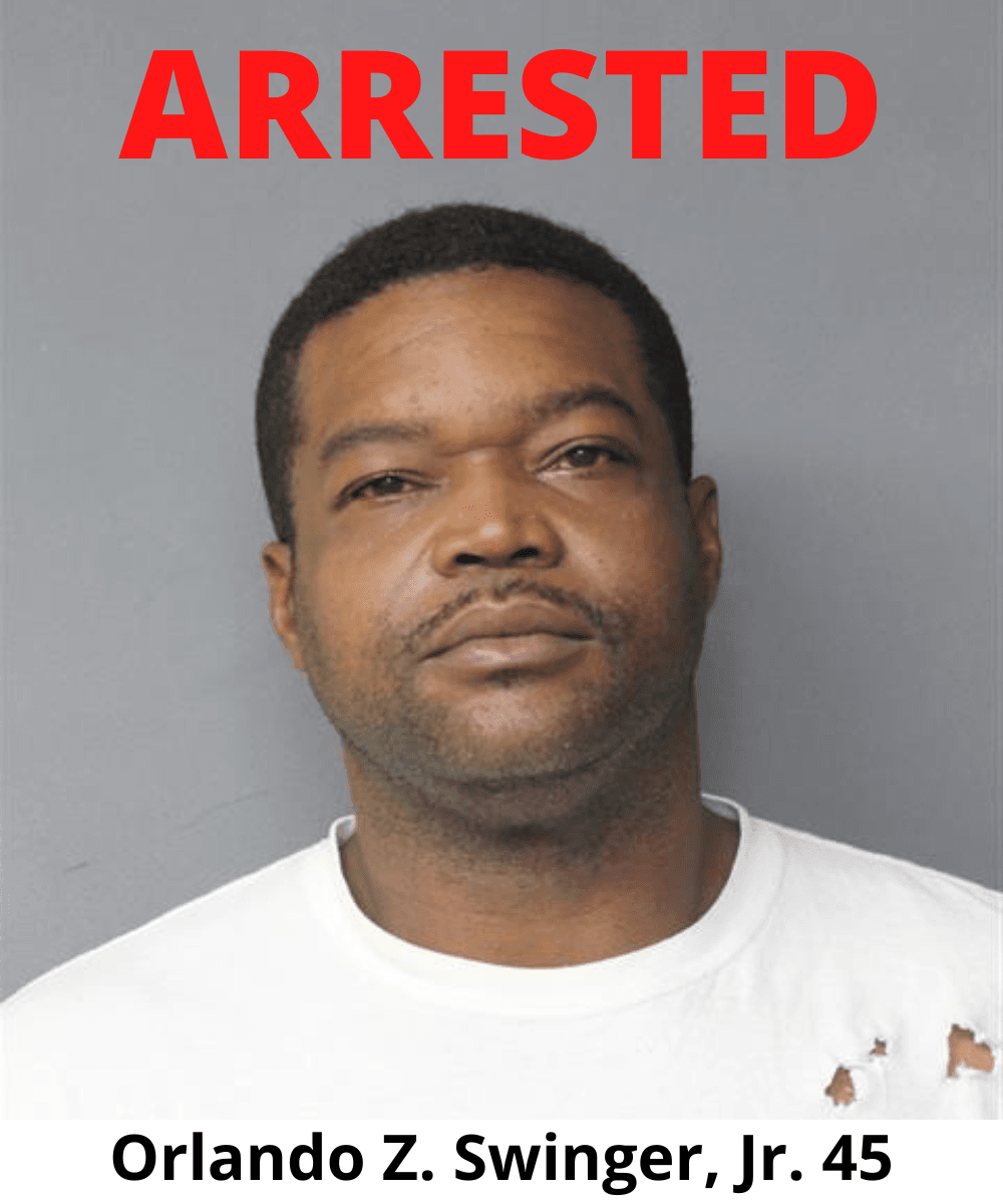 Booking Photo - Orlando Swinger Jr.