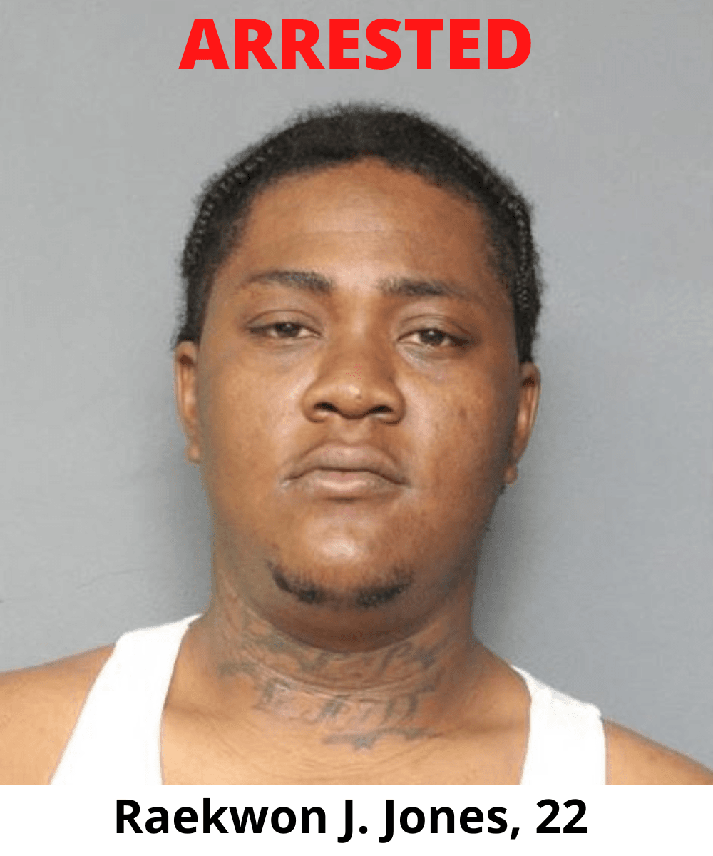 NSO Booking Photo - Raekwon J. Jones 