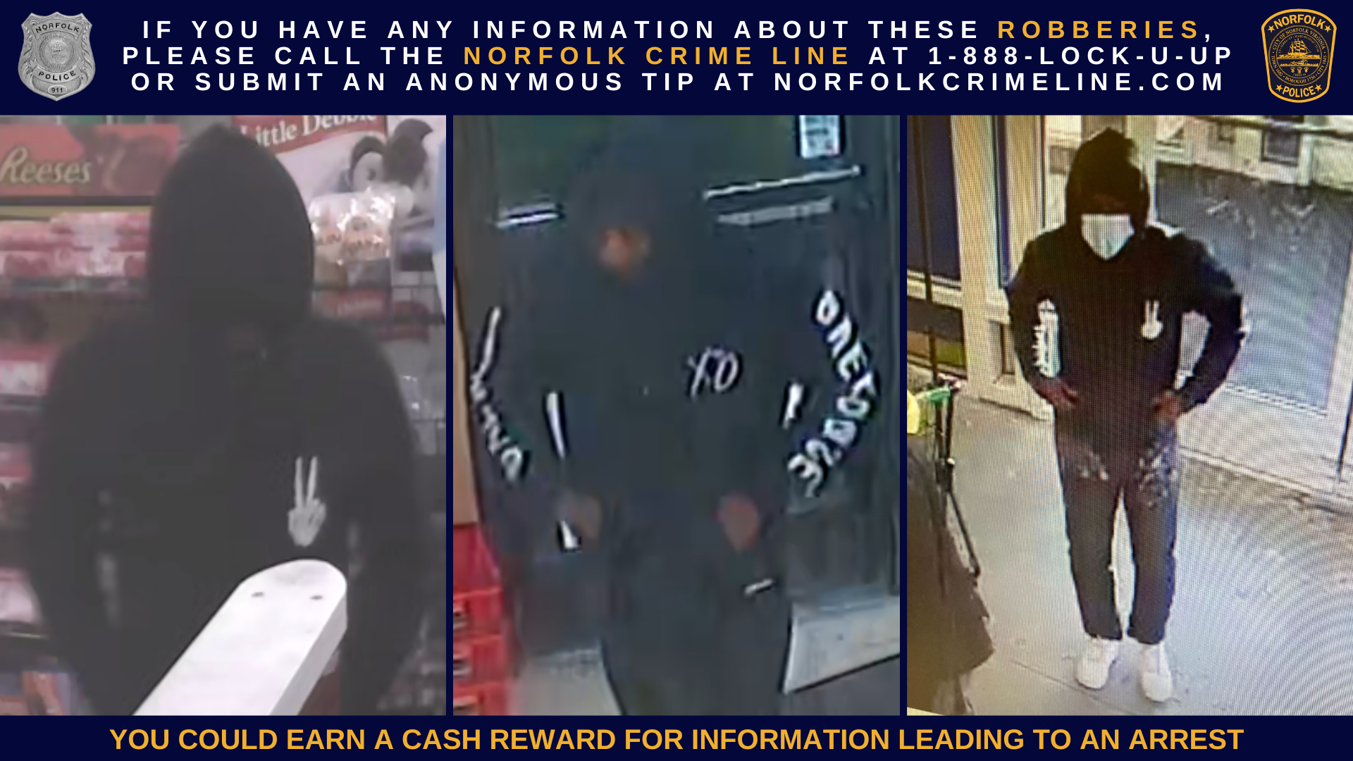 Serial Commercial Robbery Suspect 