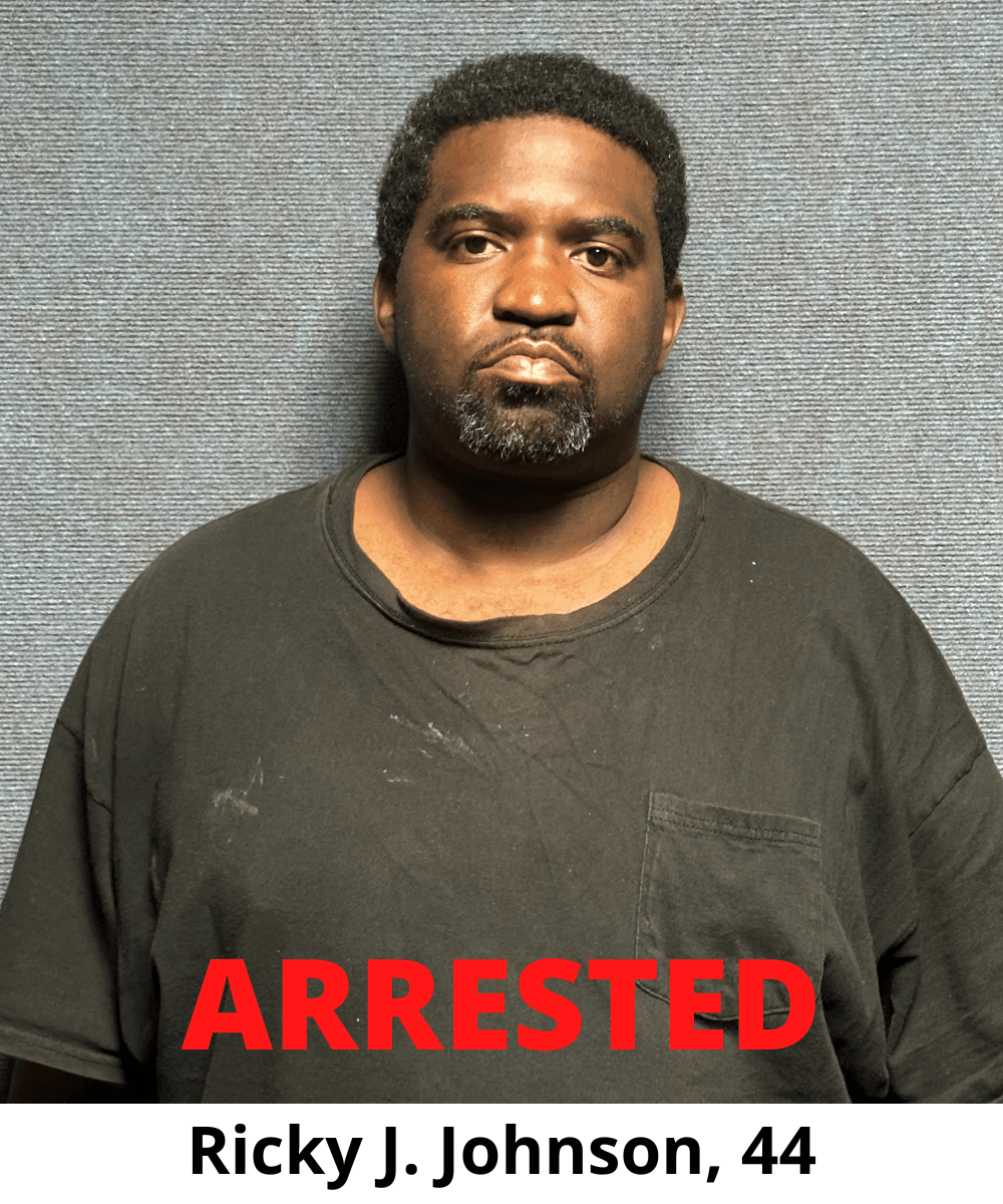 Arrest Photo Release - Ricky J Johnson
