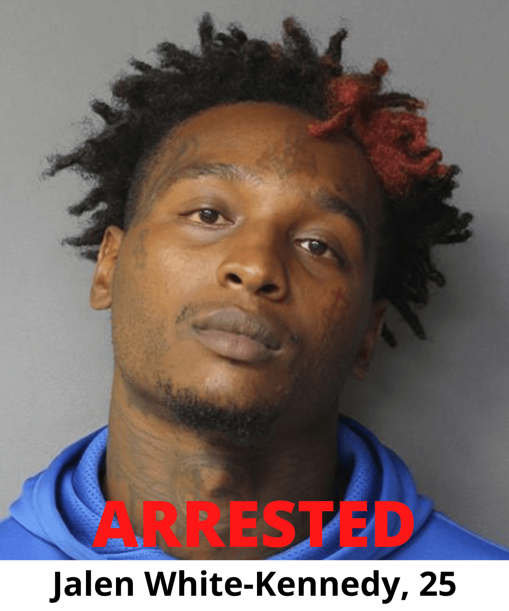 Booking Photo - Jalen S. White-Kennedy