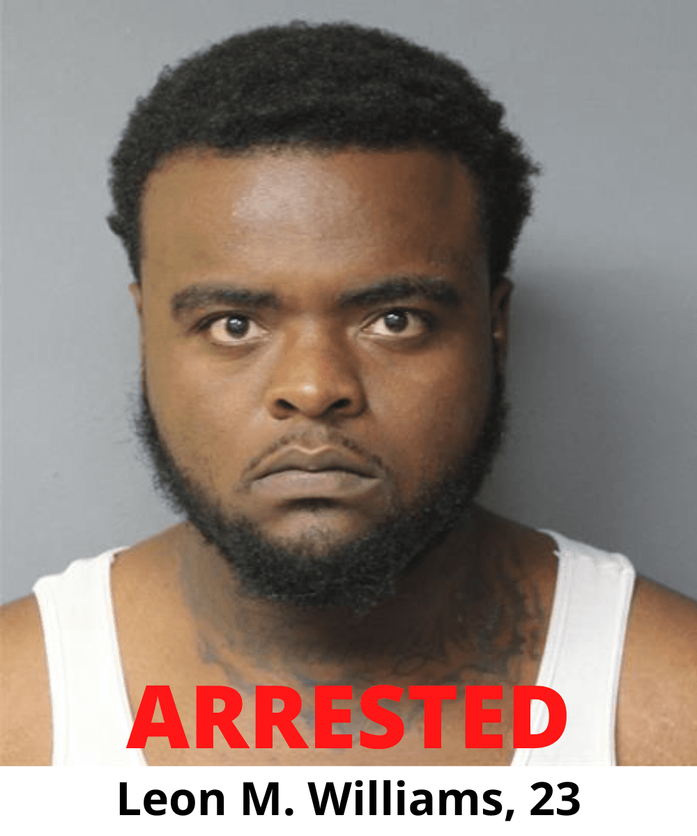 Booking Photo - Leon M. Williams