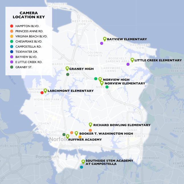 Camera Location Map Image