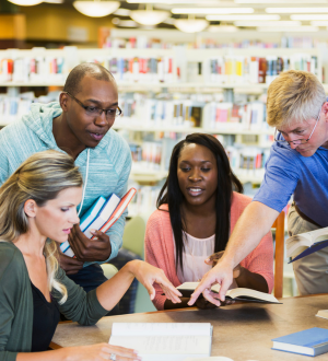 Adults Reading Image