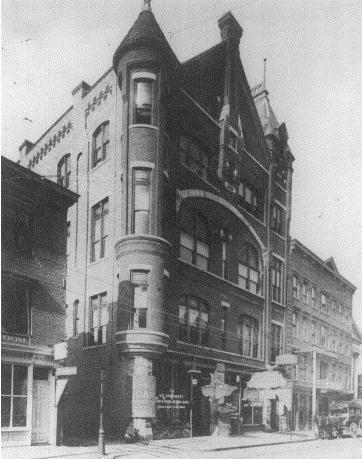 YMCA Building on Main Street Image